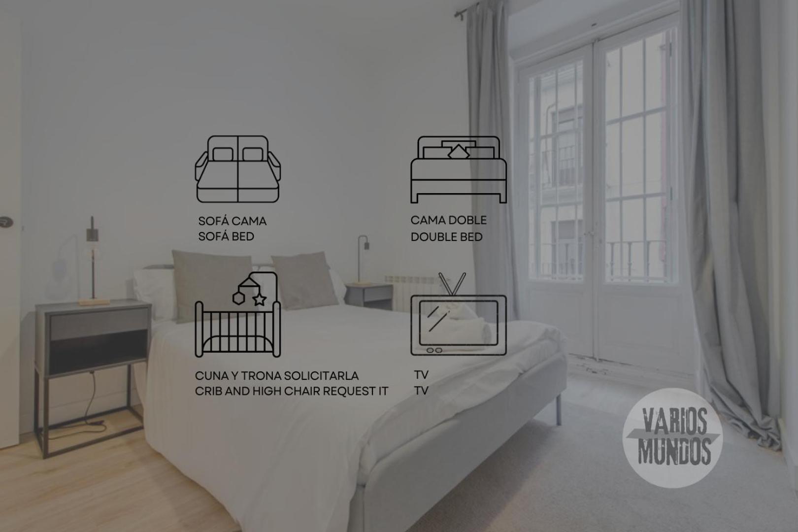 Premium Apt Para 9Pax En Calle Olmo - Centro De Madrid E1 Εξωτερικό φωτογραφία